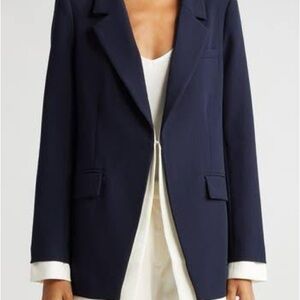 NWT Favorite daughter the Kelly blazer size xs navy